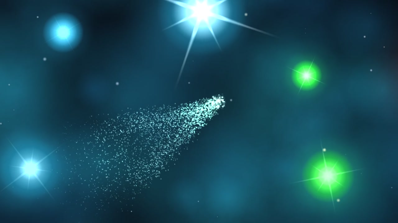 A ship drifting through a glowing nebula in Brodysong, the Leviathan voice